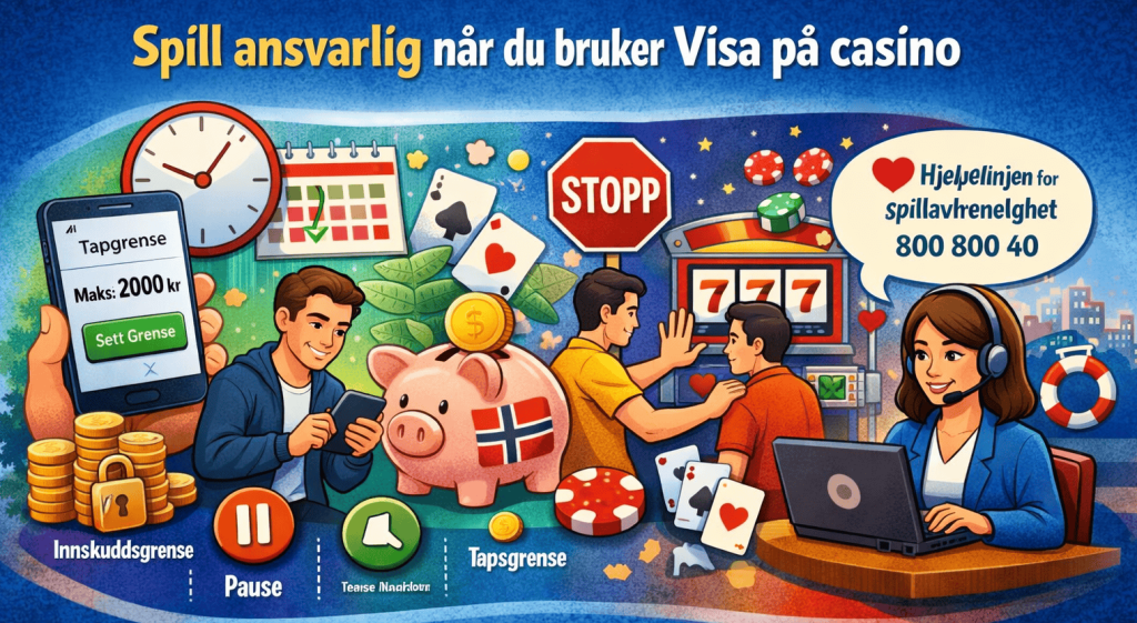 Casino med norsk visa